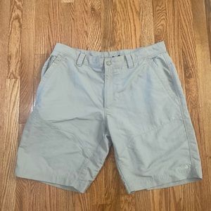 The North Face Horizon Utility Shorts Men's Size 40 Nylon Beige Hiking